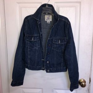 Deep/Dark Blue Jean Denim Jacket